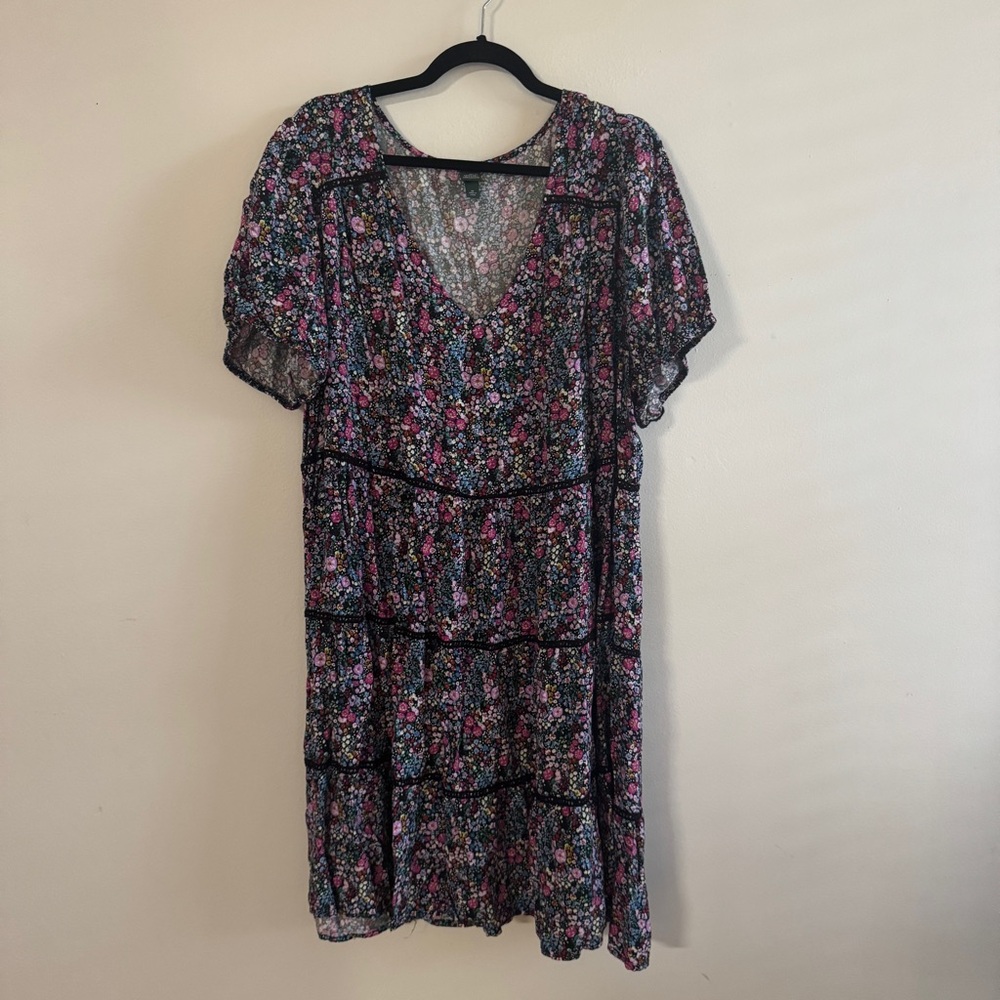 Wild Fable Multicolor Floral Dress
